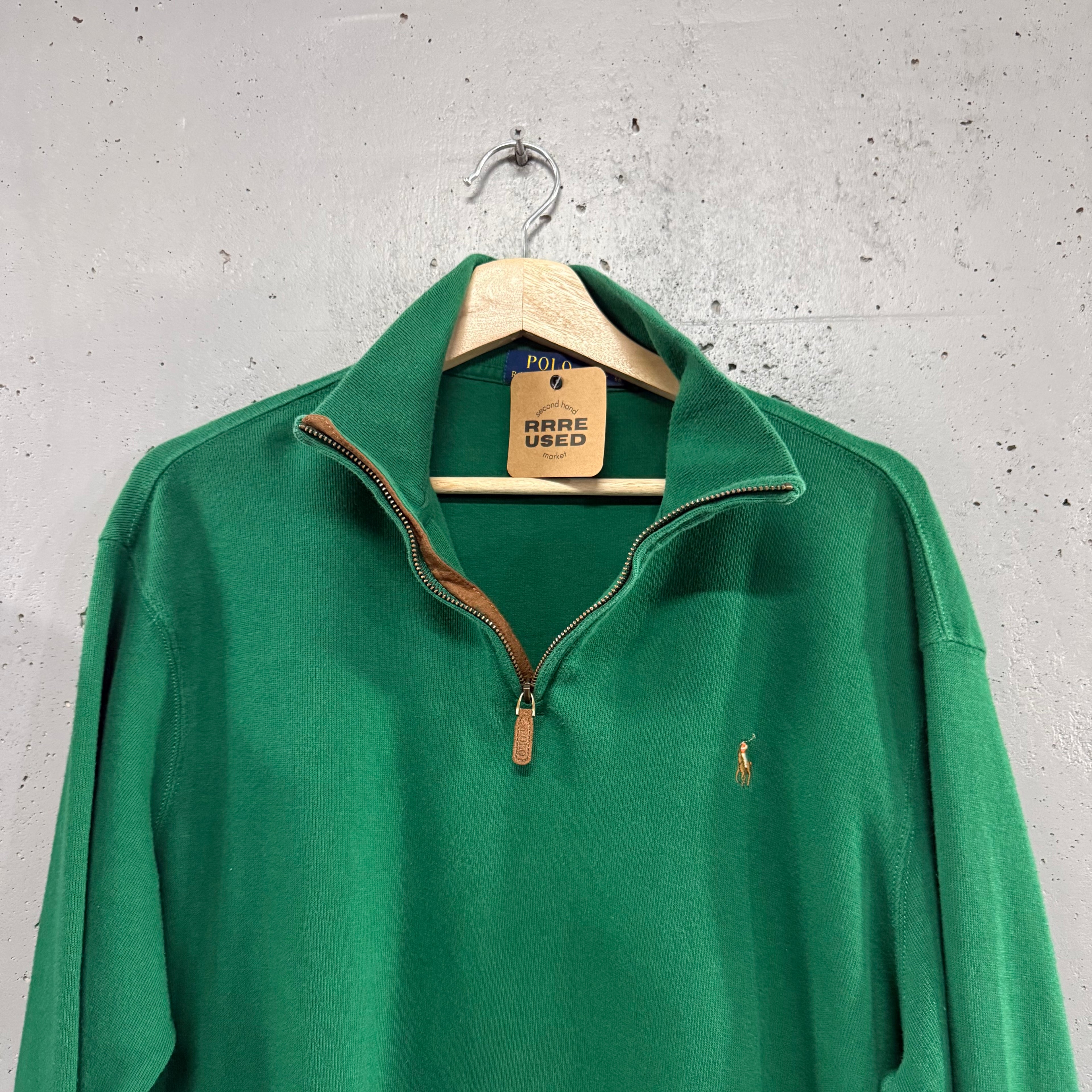 Poleron Quarter Zip Polo
