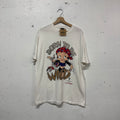 Polera Vintage Betty Bop Biker 1990s
