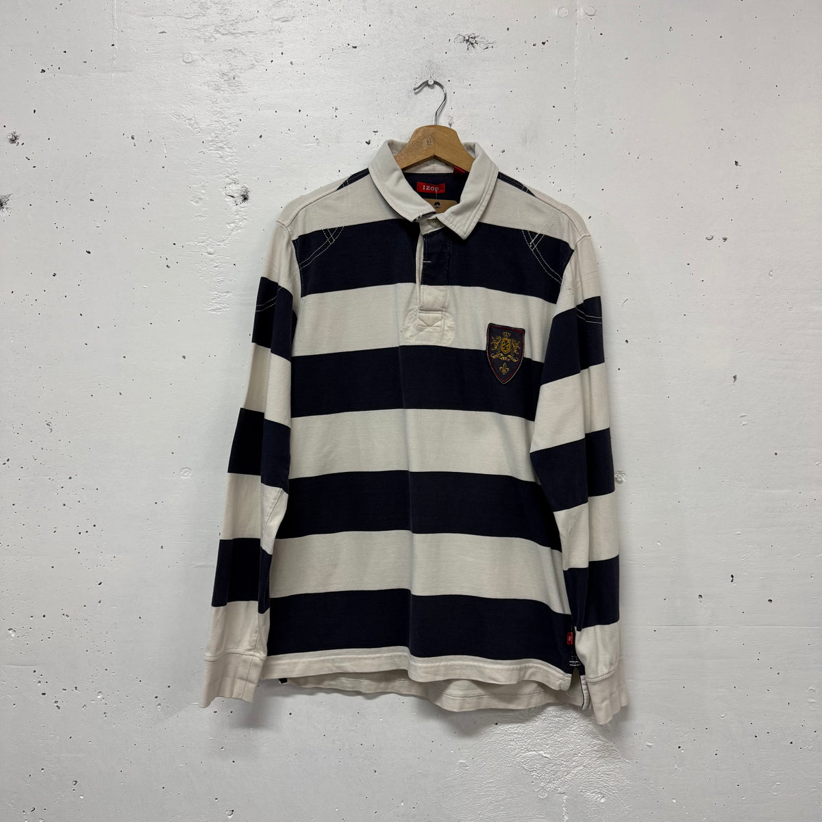 Polera Izod Manga Larga