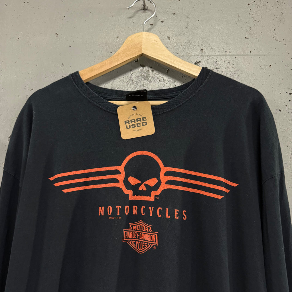 Polera Manga Larga Harley Davidson
