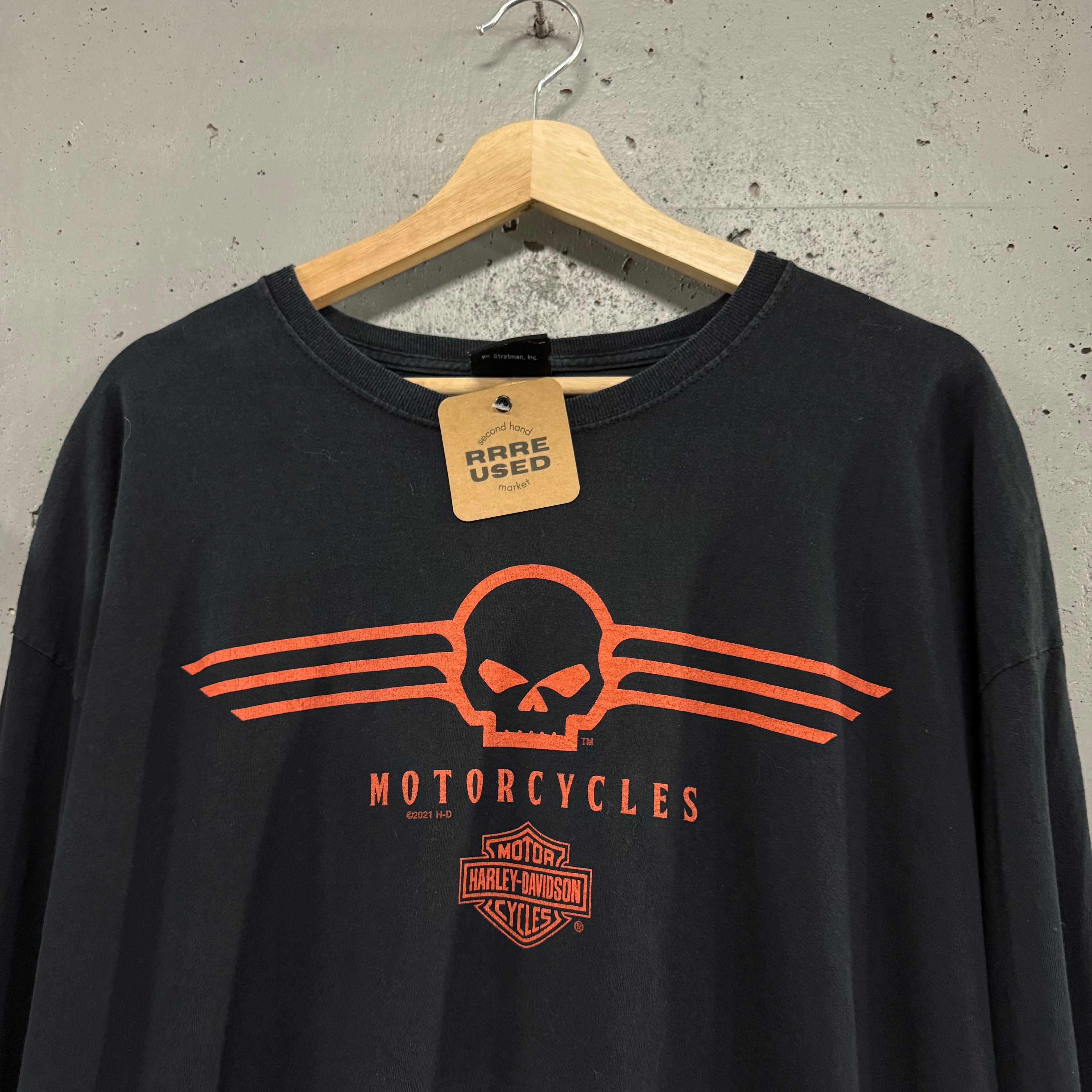 Polera Manga Larga Harley Davidson