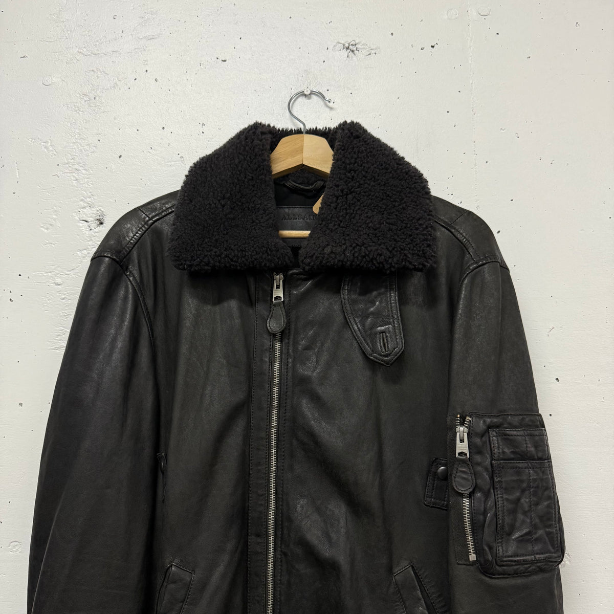 Chaqueta De Cuero All Saints