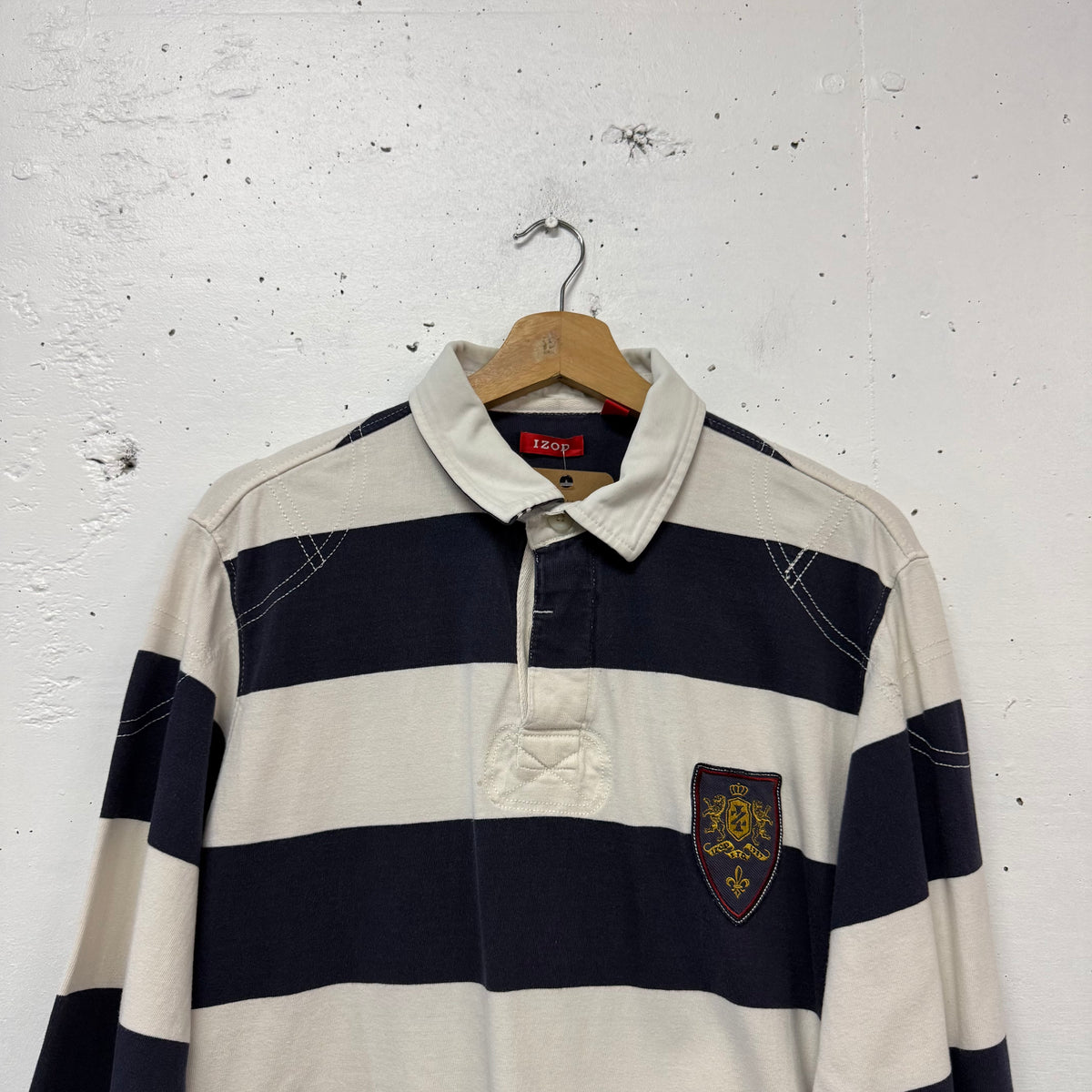 Polera Izod Manga Larga