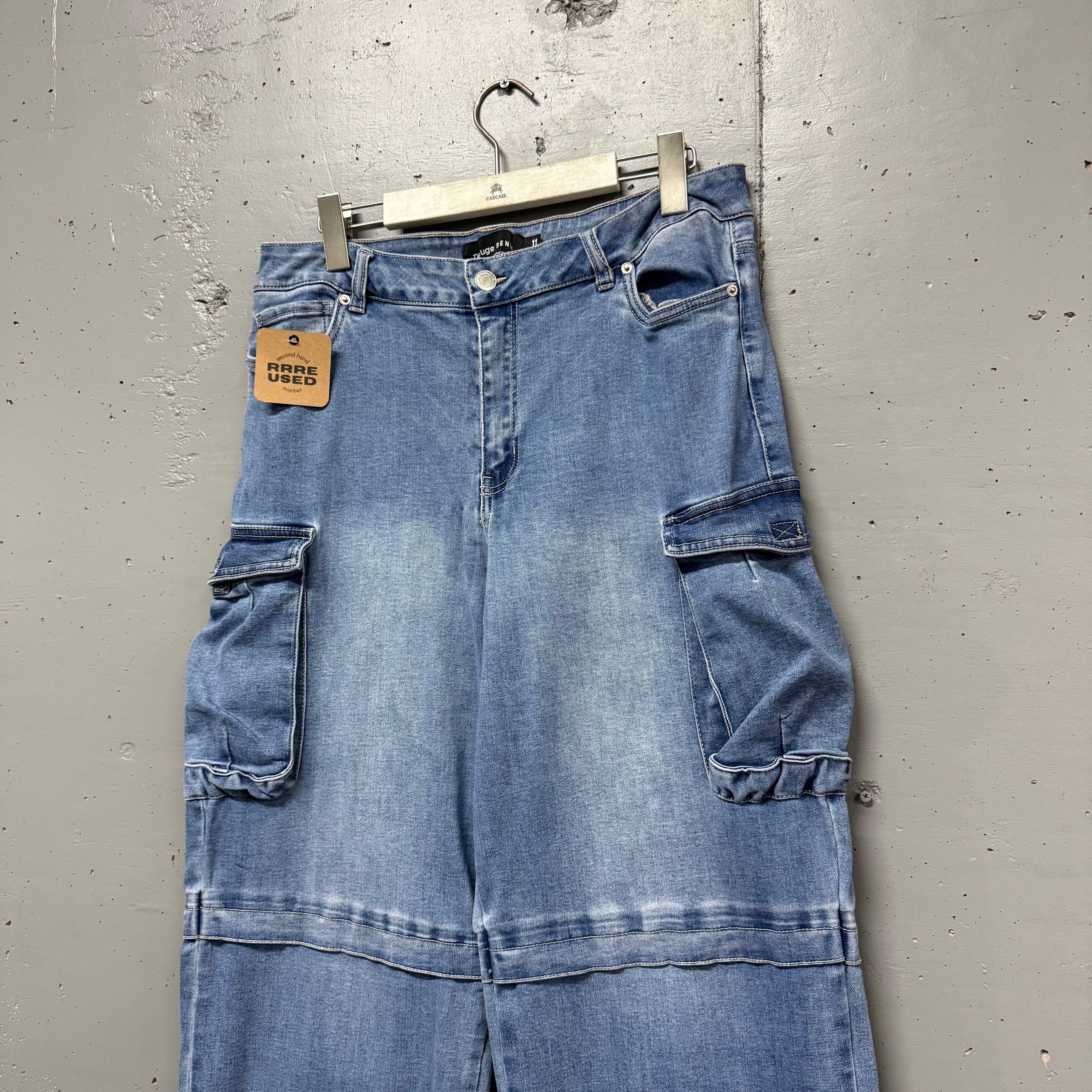 Pantalón Multicargo Denim