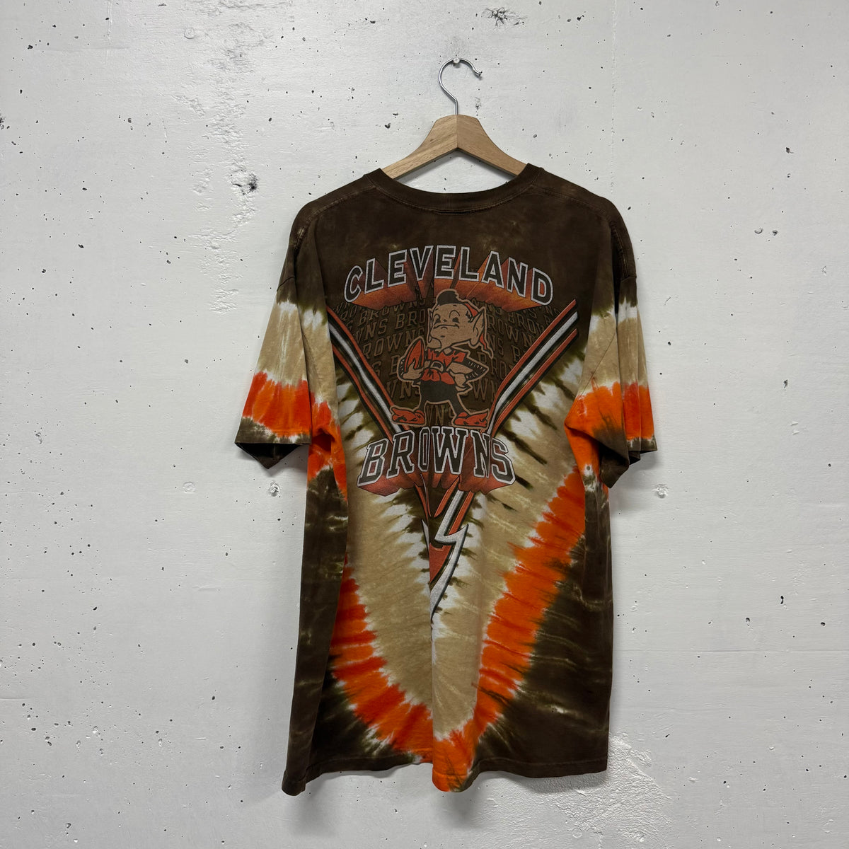 Polera Vintage Cleveland Browns