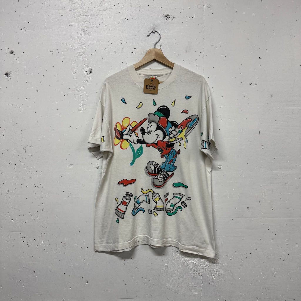 Polera Vintage Disney Mickey Mouse Artista 1990s