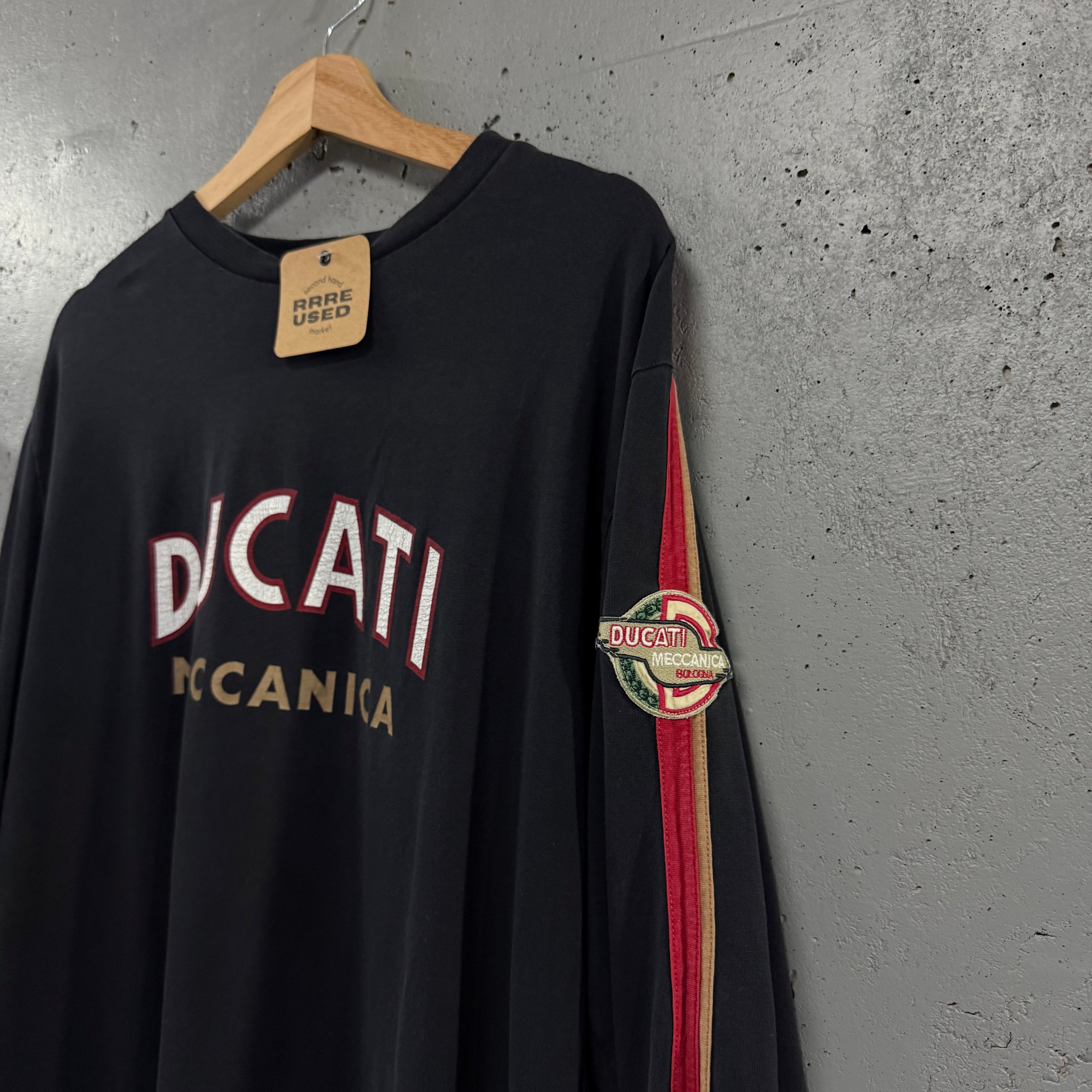 Polera Manga Larga Vintage Ducati