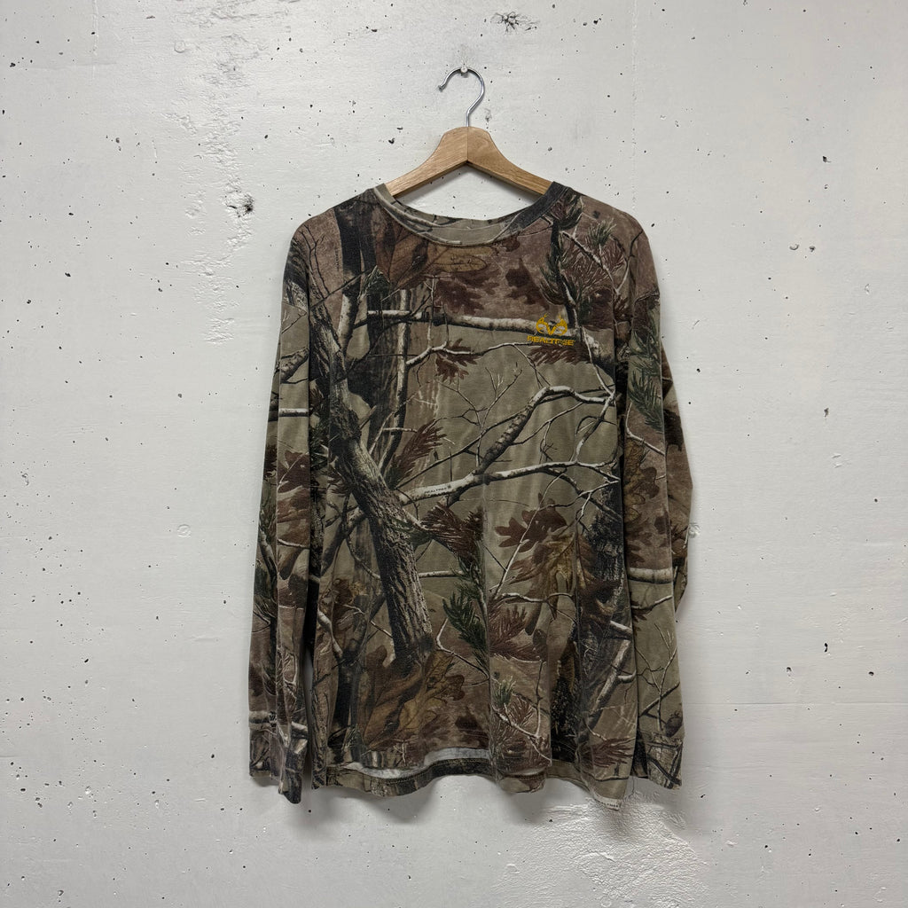 Polera Manga Larga Realtree