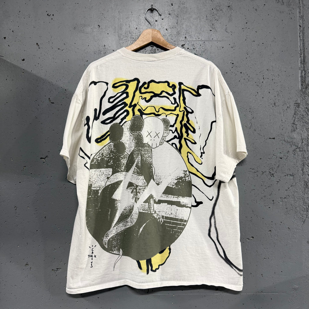 Polera Travis Scott Cactus Jack x Kaws x Fragment Design