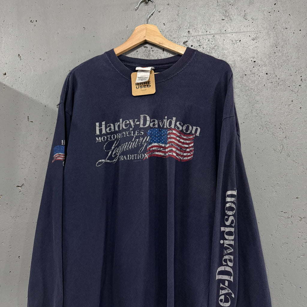 Polera Manga Larga Harley Davidson