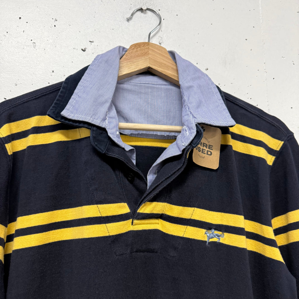 Polera Manga Larga Doble Cuello