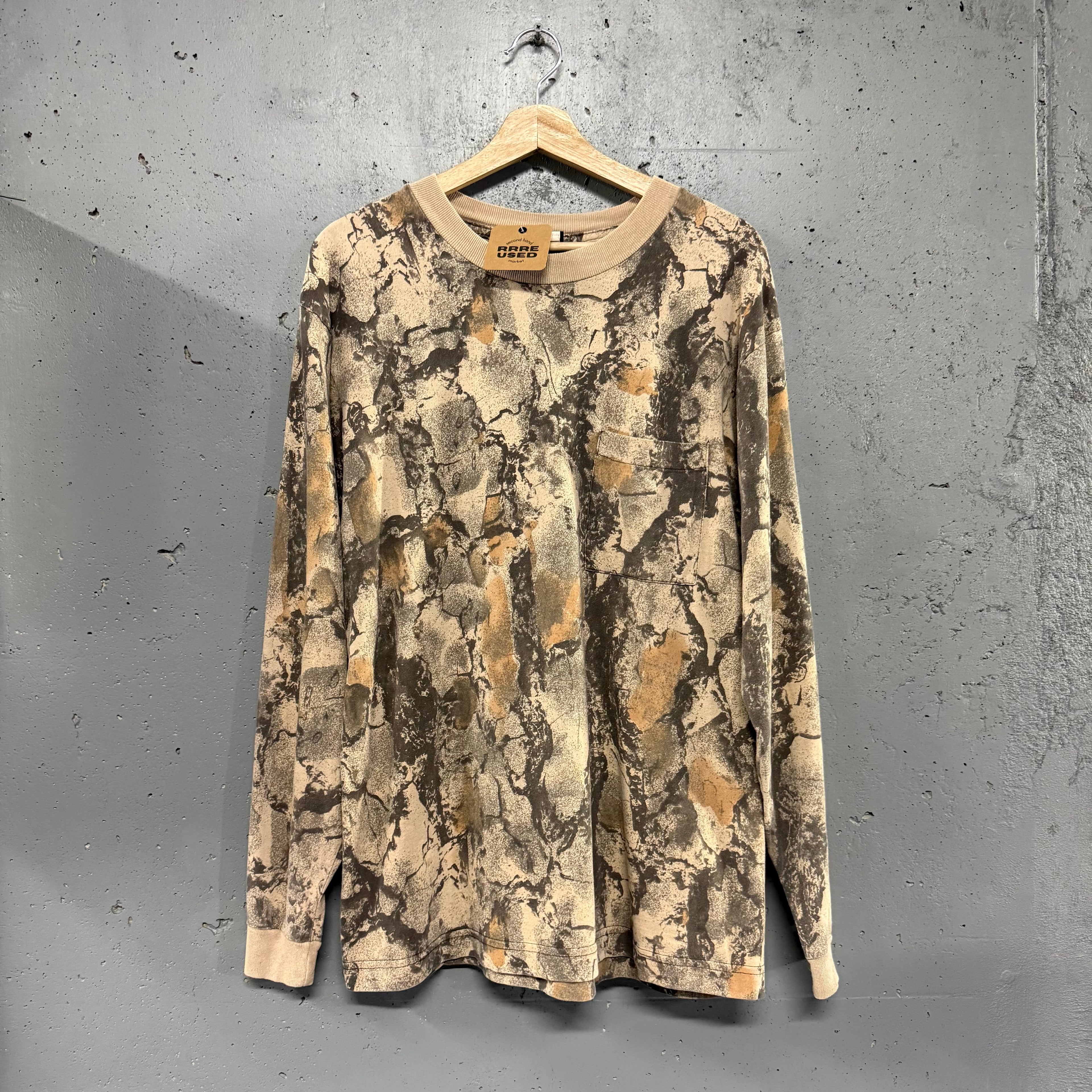 Polera Manga Larga Camo