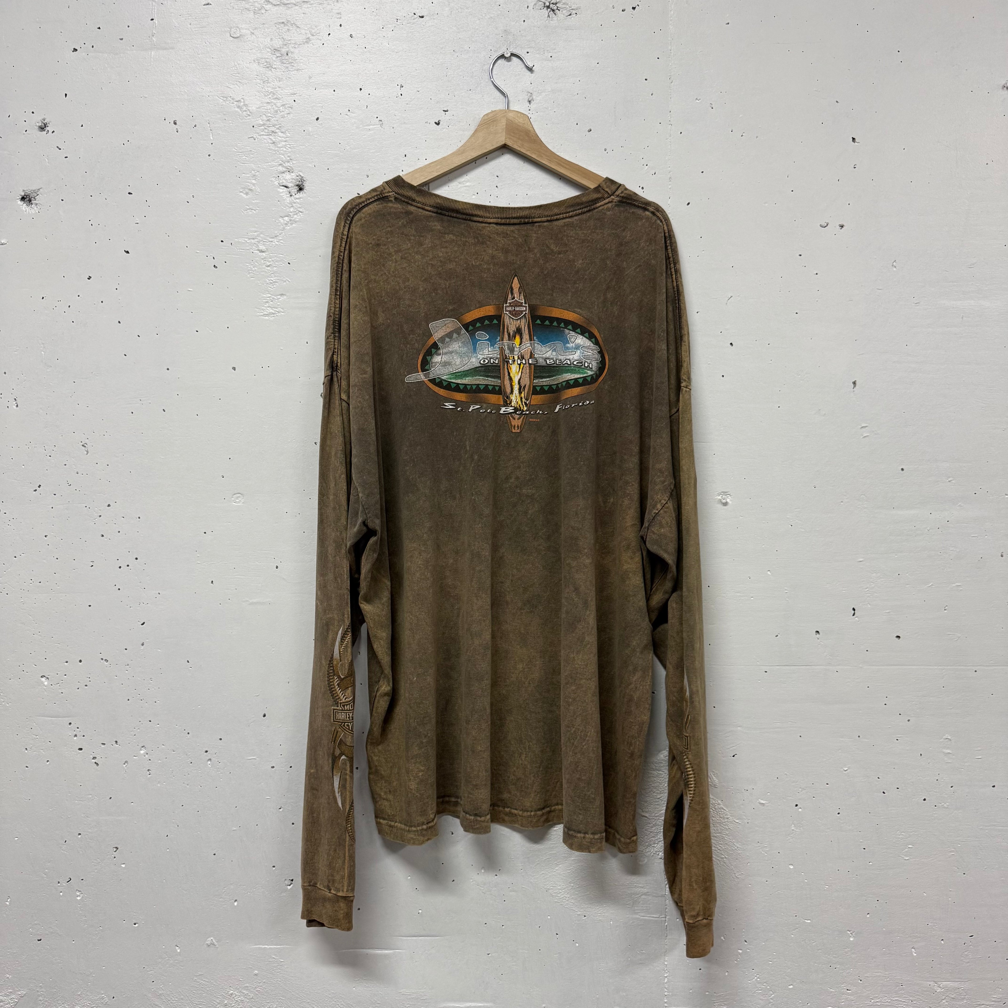 Polera Manga Larga Harley Davidson
