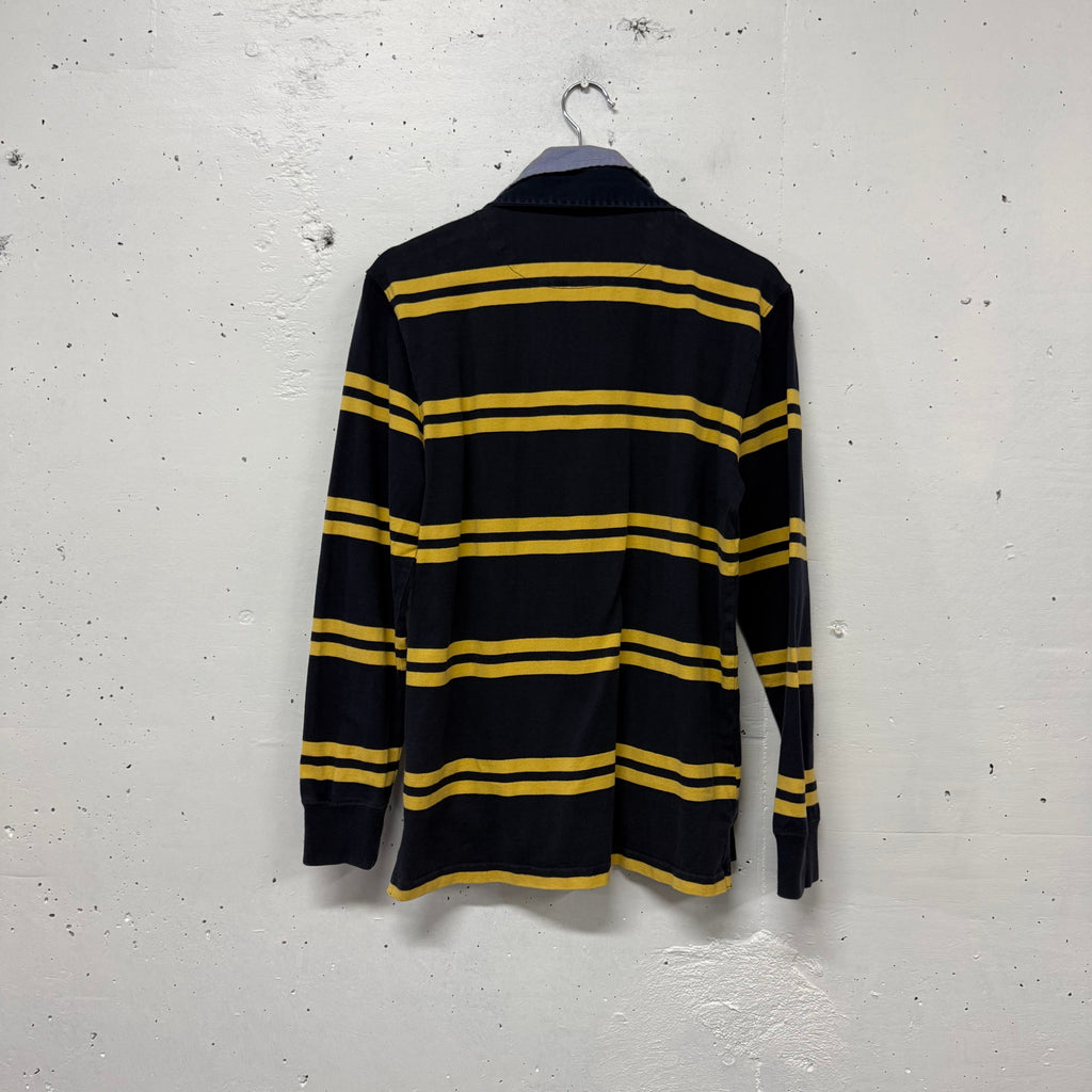 Polera Manga Larga Doble Cuello