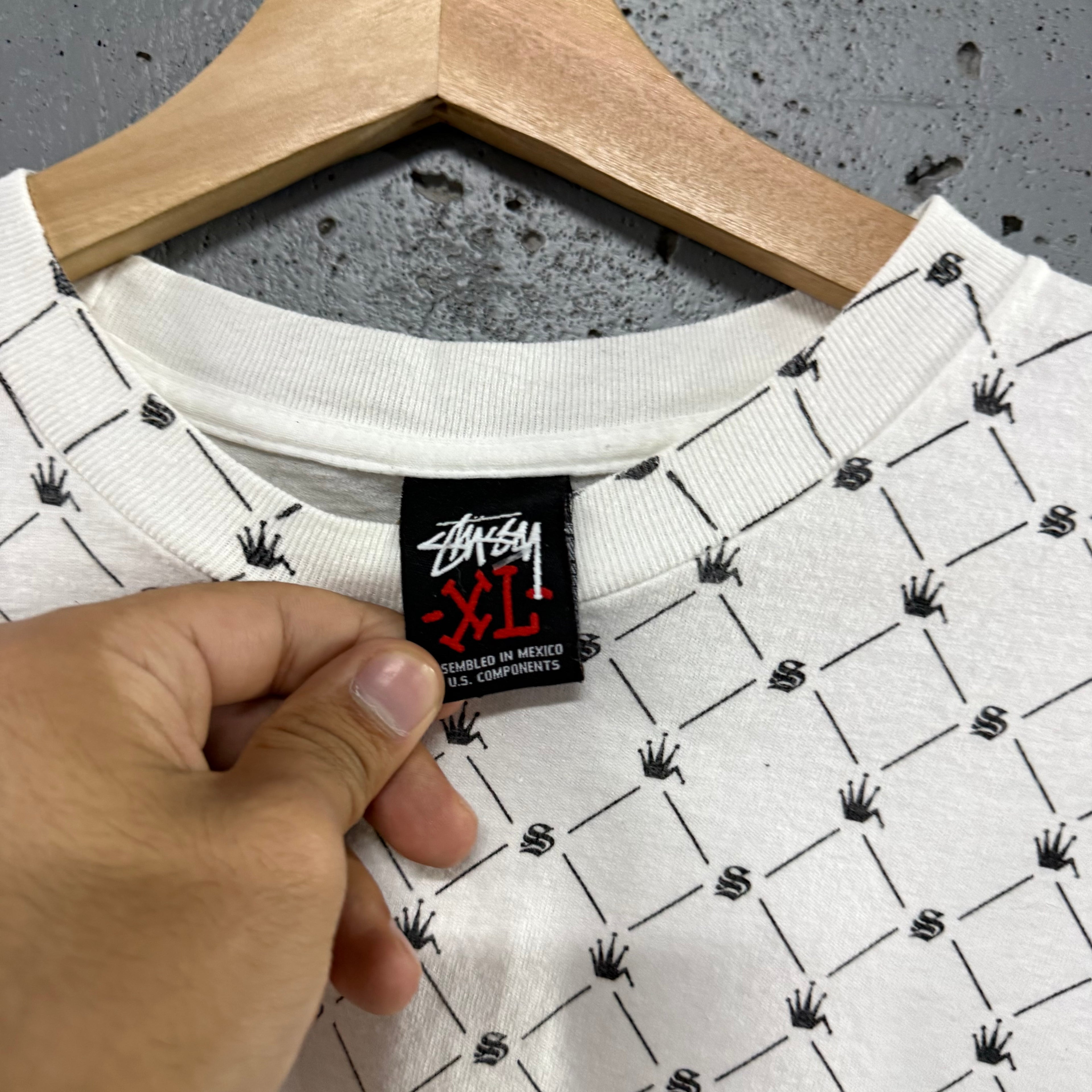 Polera Stussy Vintage