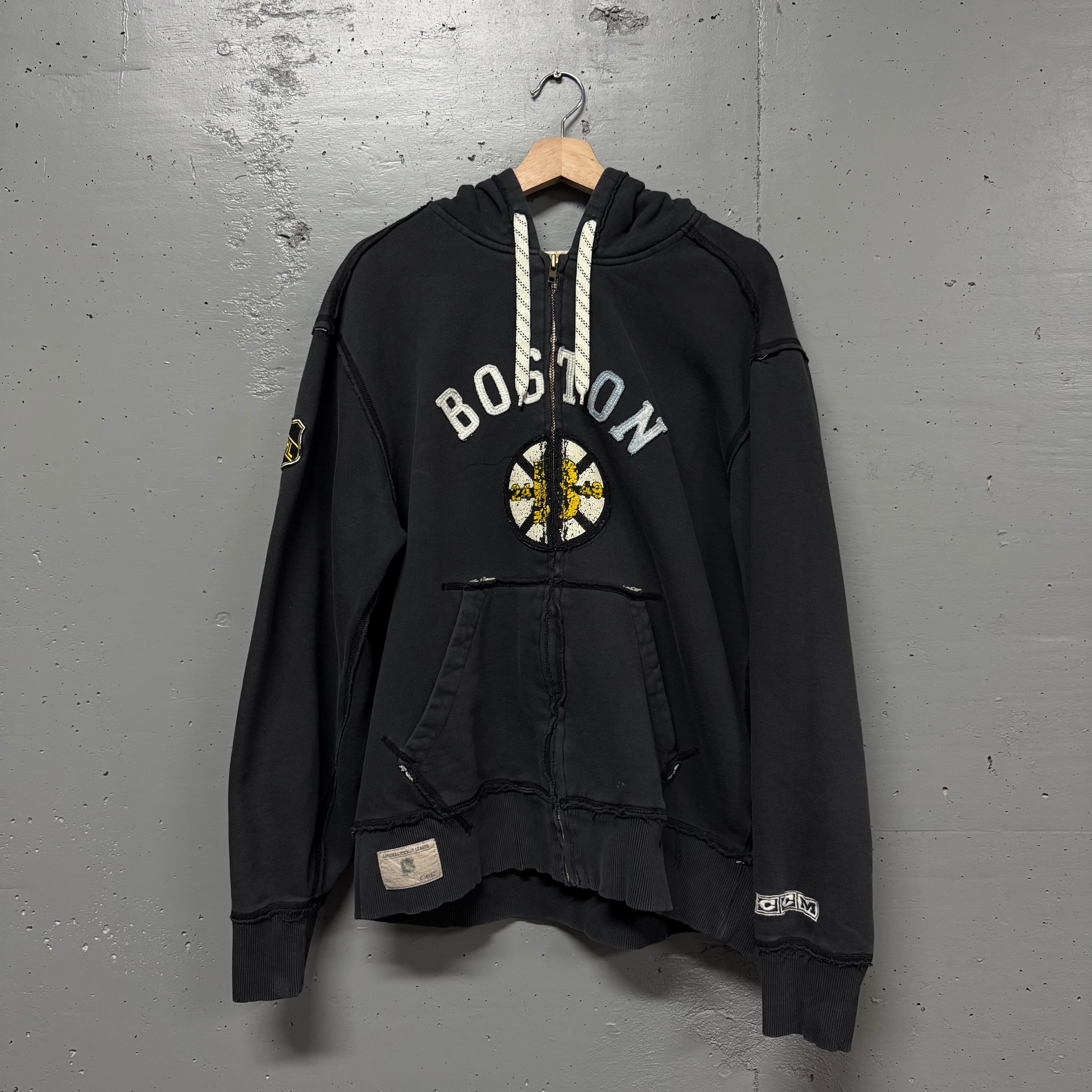 Poleron Zip Up Boston NHL