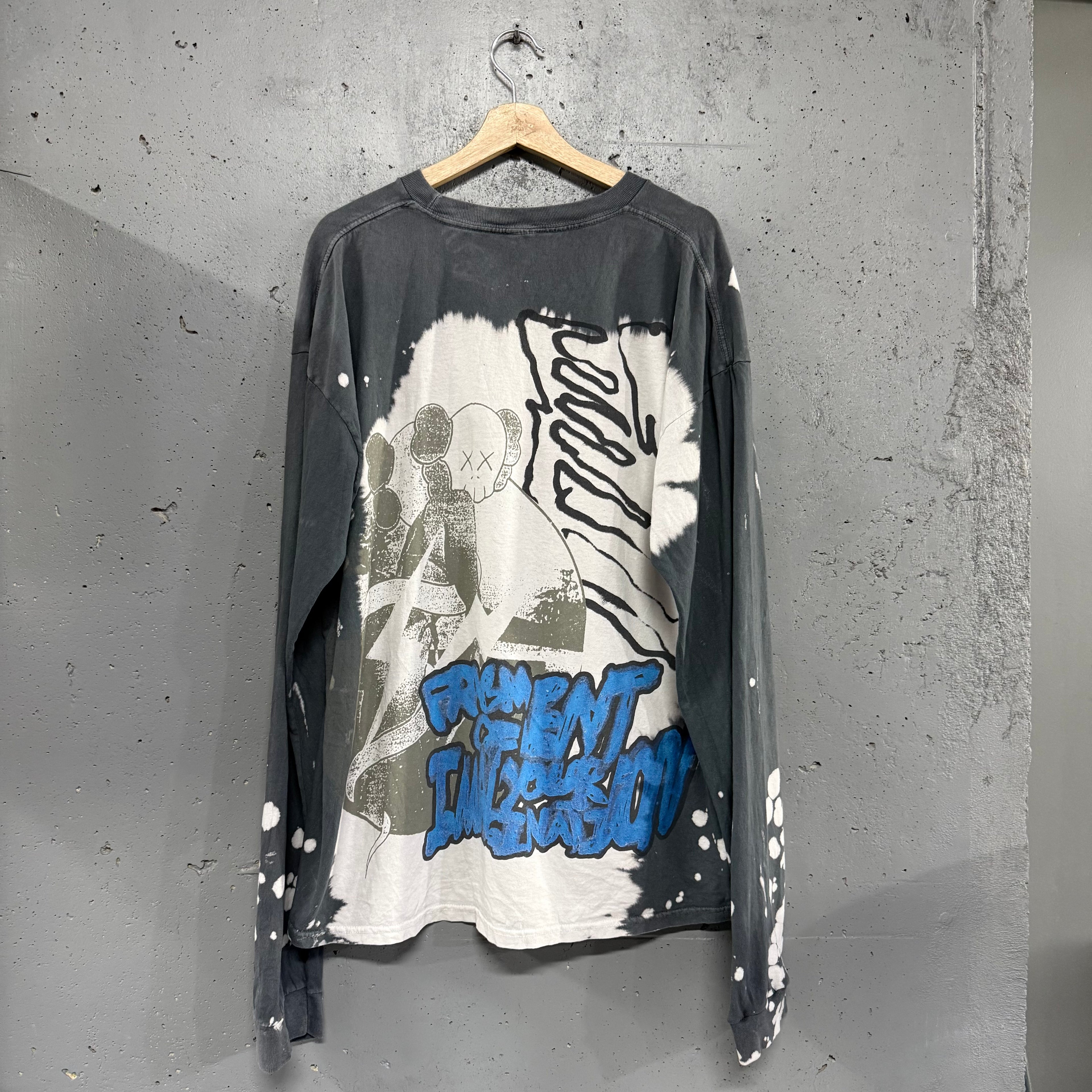 Polera Manga Larga Fragment X Kaws X Cactus Jack