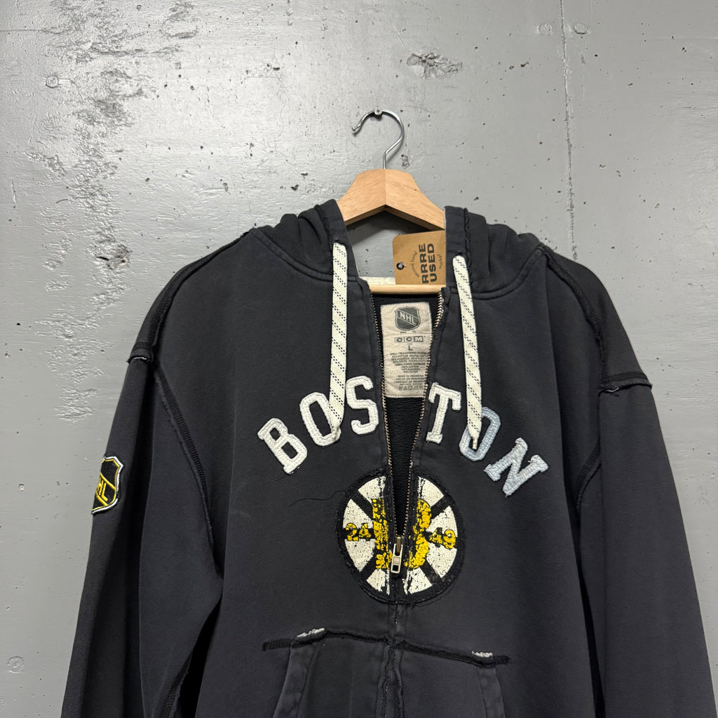 Poleron Zip Up Boston NHL