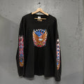 Polera Vintage Manga Larga