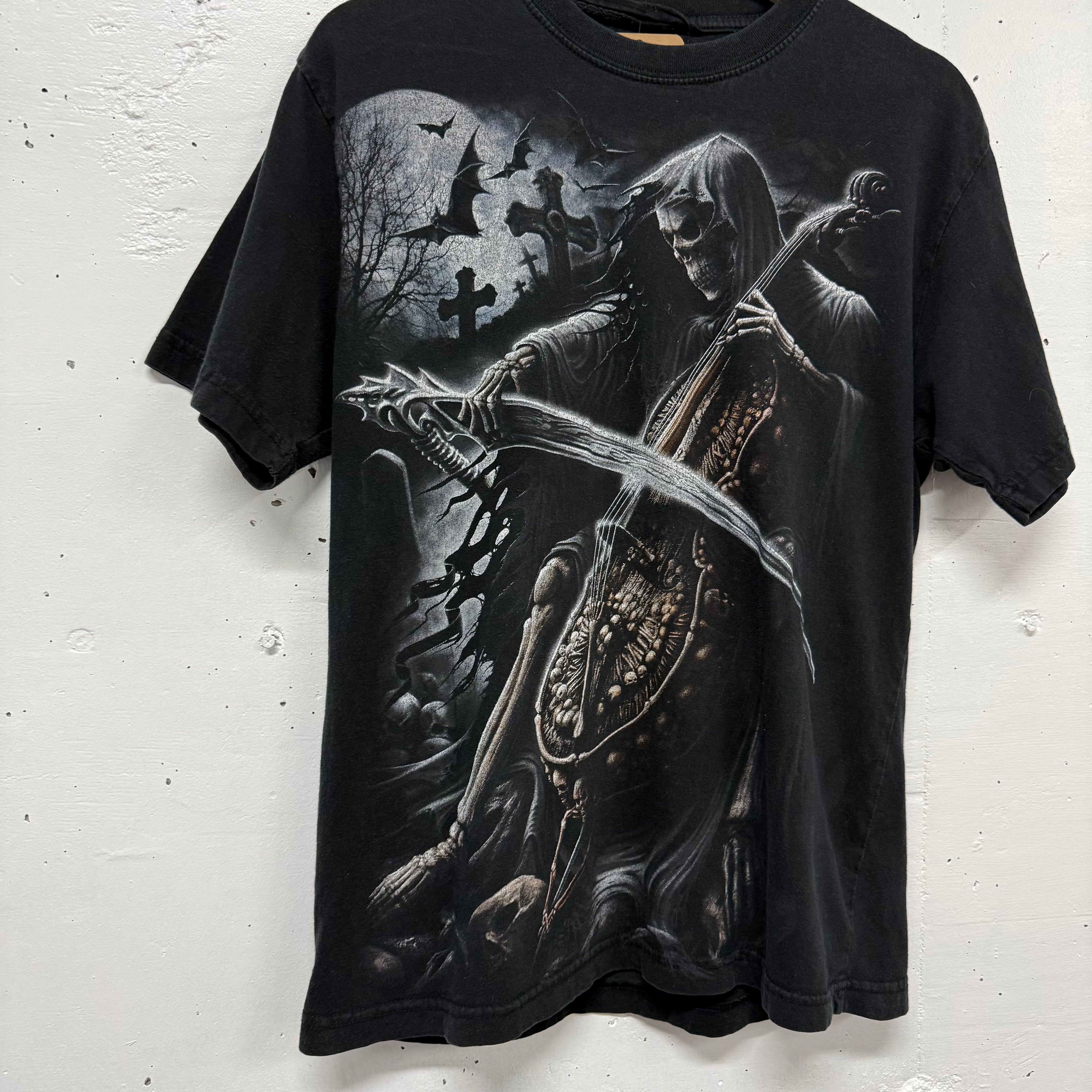 Polera Vintage Calaveras