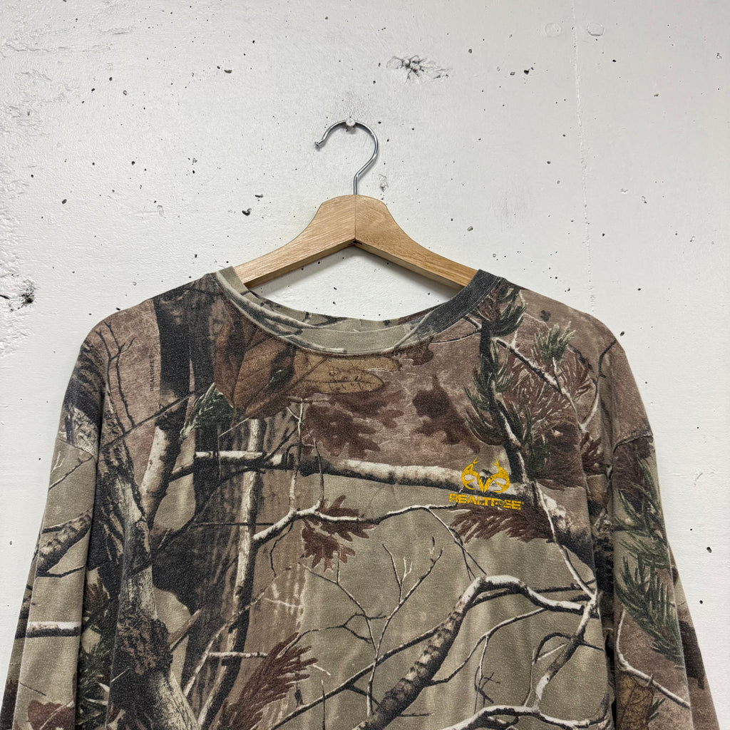 Polera Manga Larga Realtree