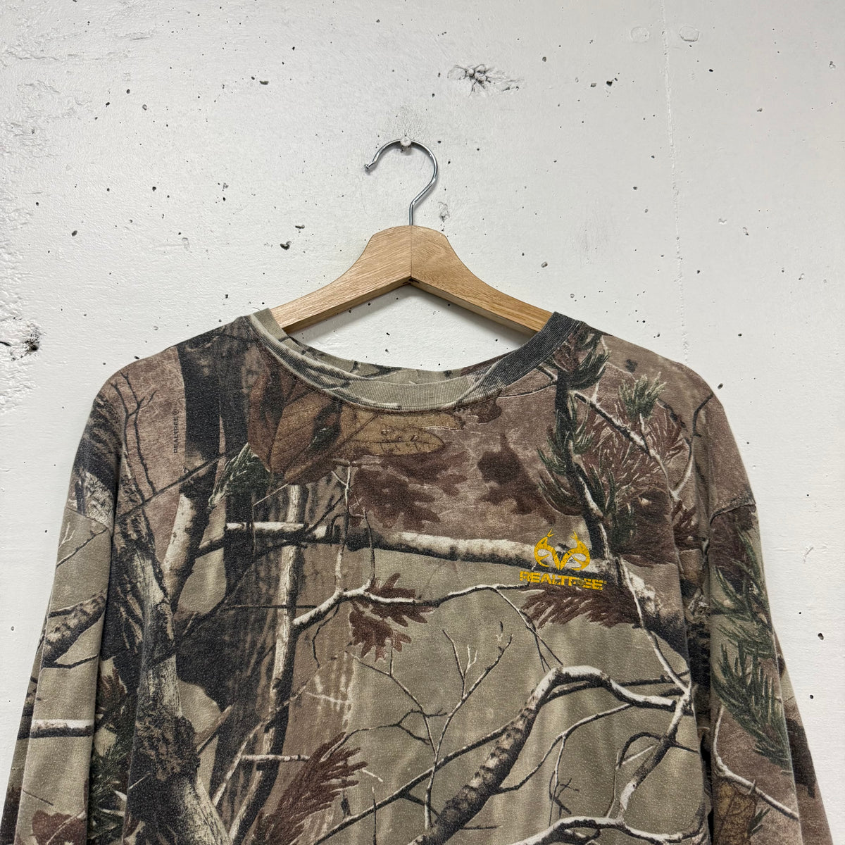 Polera Manga Larga Realtree