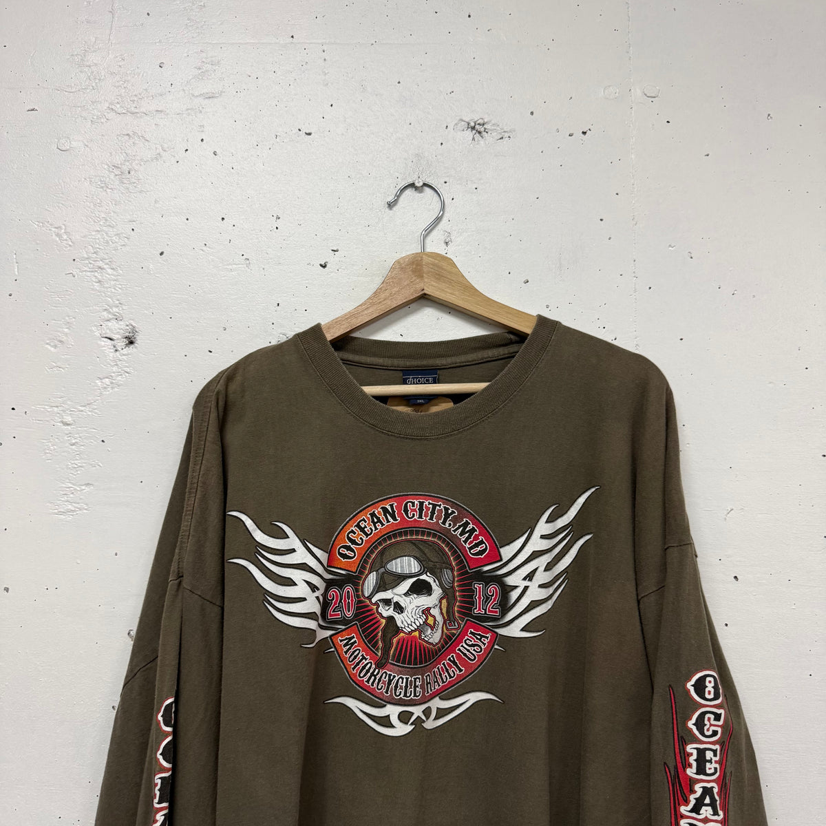 Polera Manga Larga Vintage Ocean City