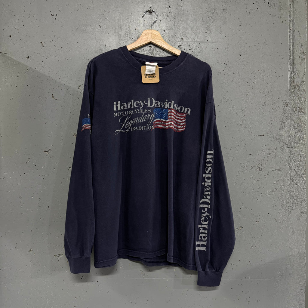 Polera Manga Larga Harley Davidson