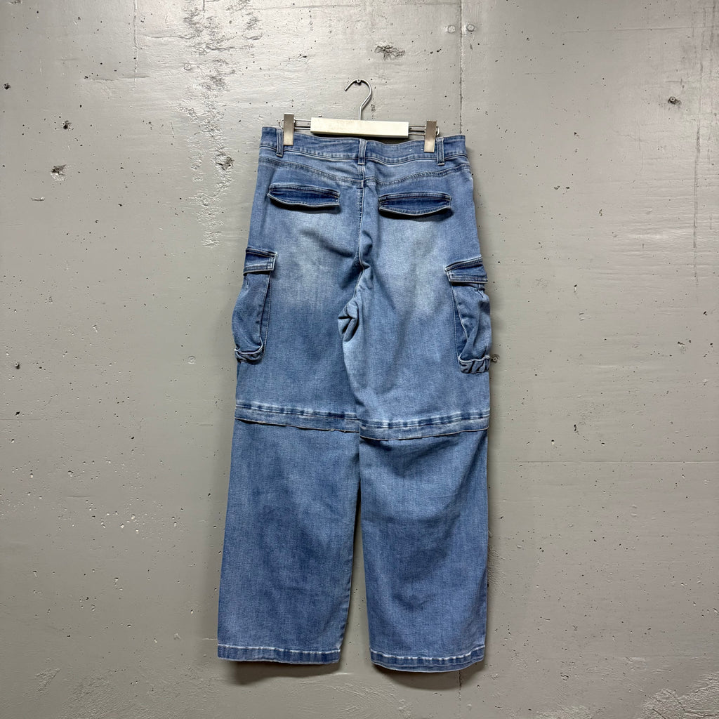 Pantalón Multicargo Denim