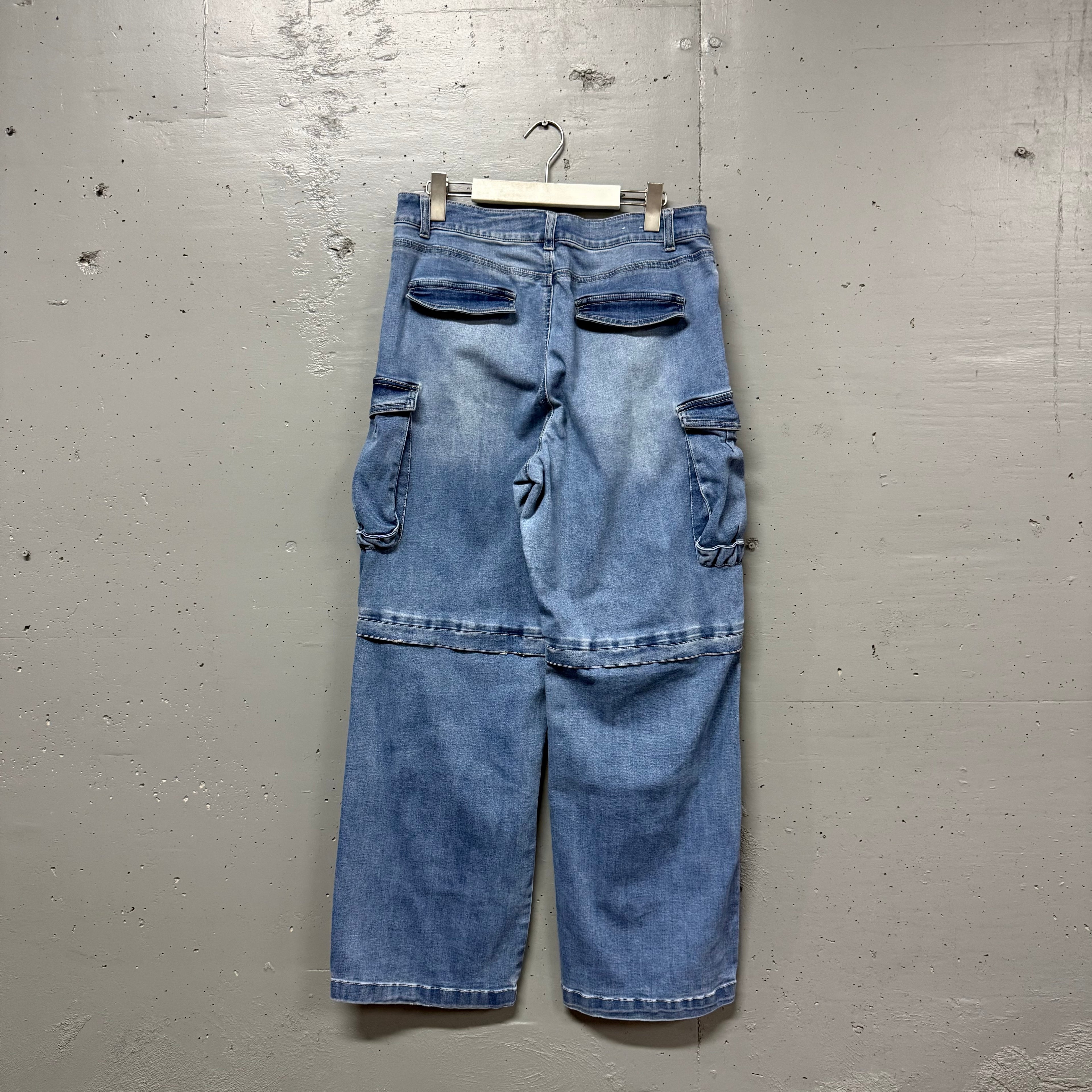 Pantalón Multicargo Denim