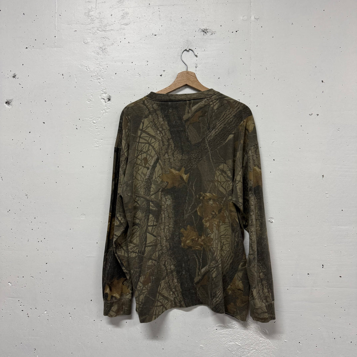 Polera Manga Larga Realtree