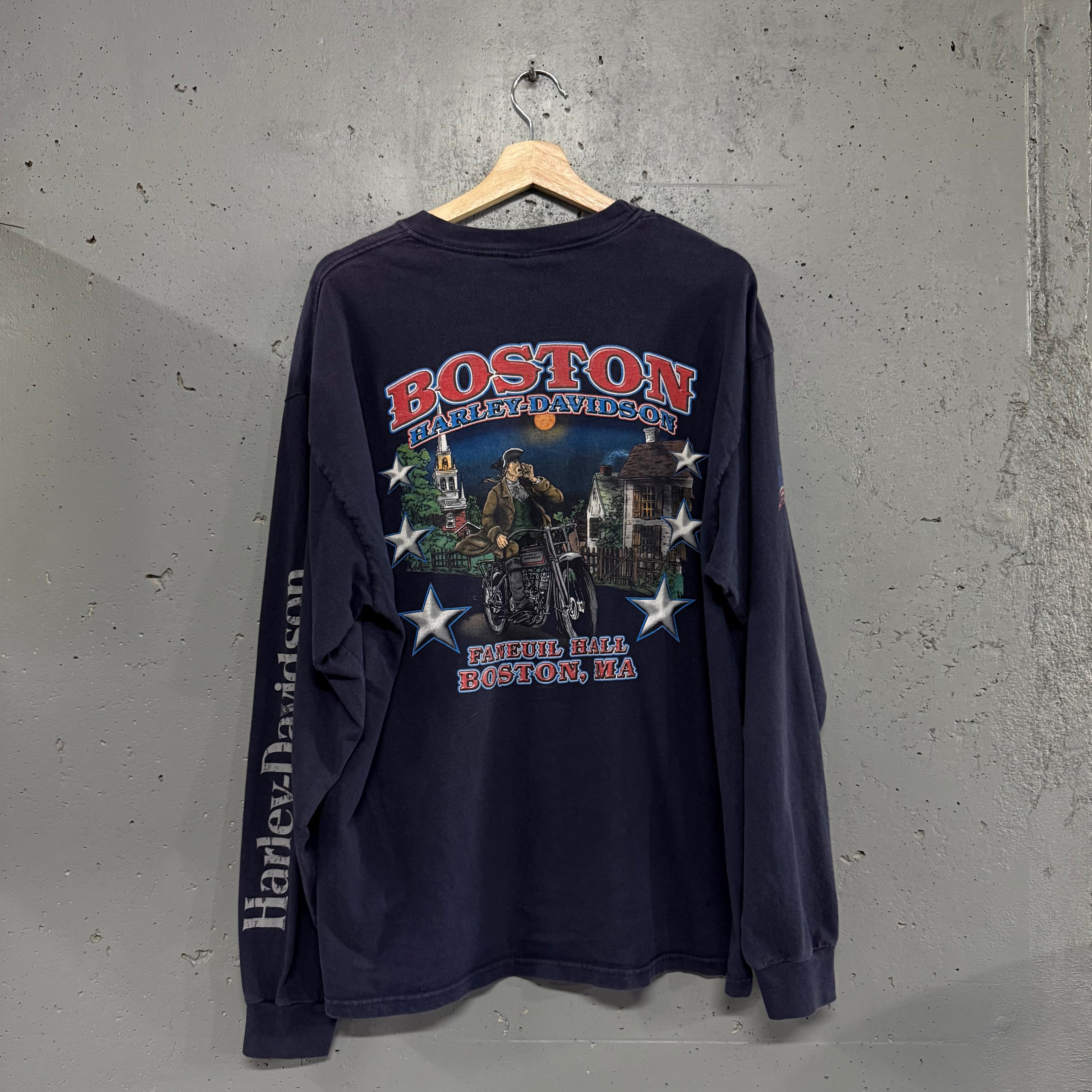Polera Manga Larga Harley Davidson