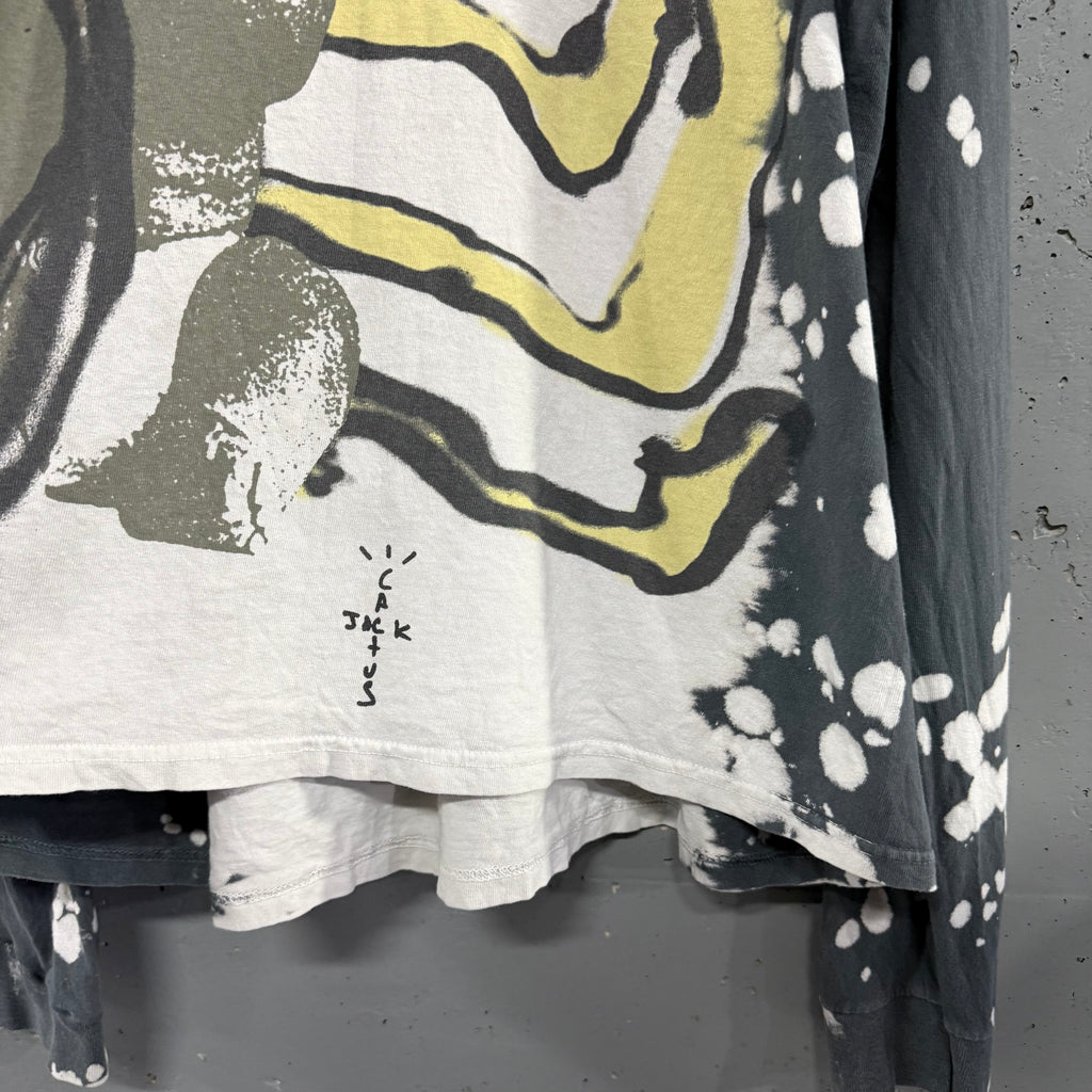 Polera Manga Larga Fragment X Kaws X Cactus Jack