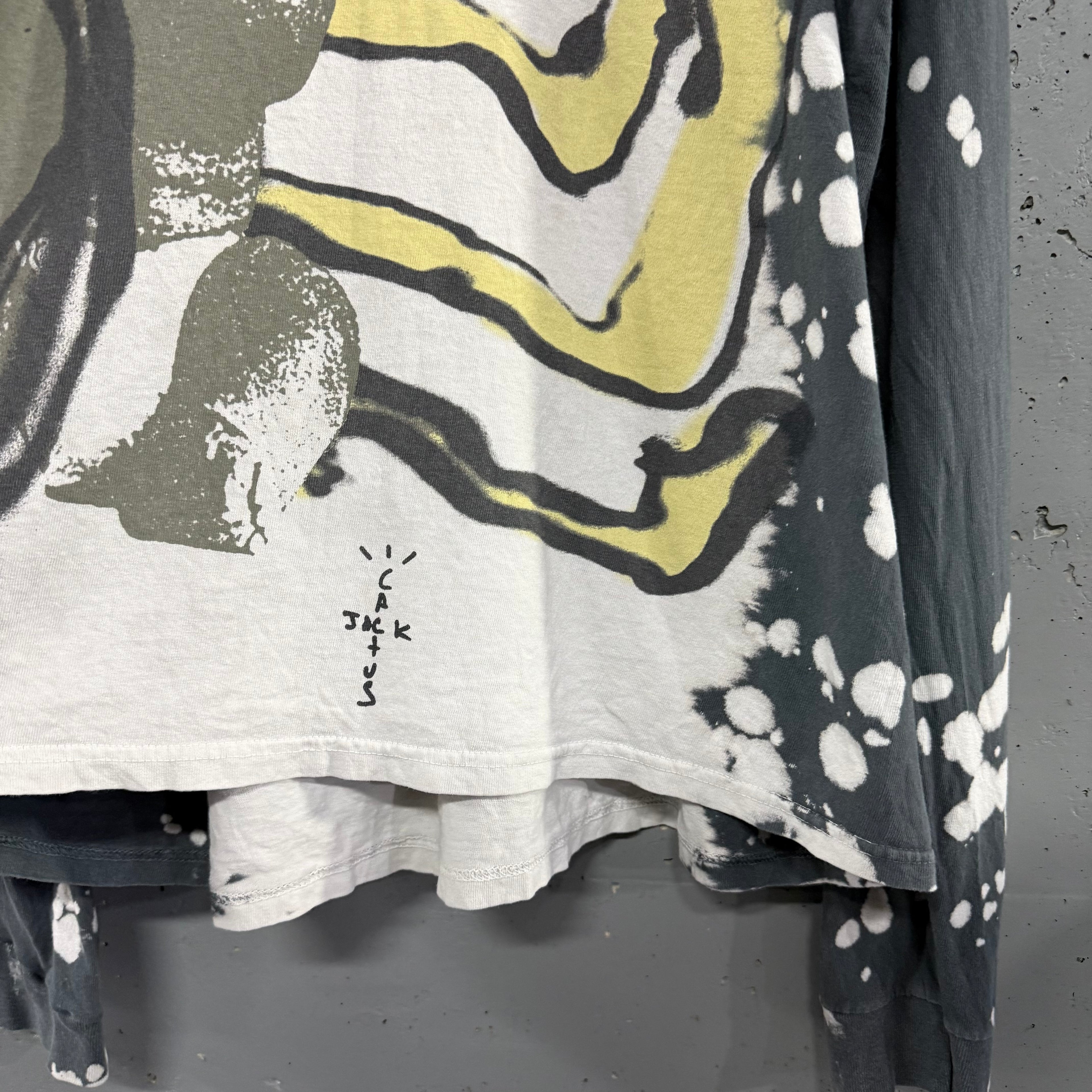Polera Manga Larga Fragment X Kaws X Cactus Jack