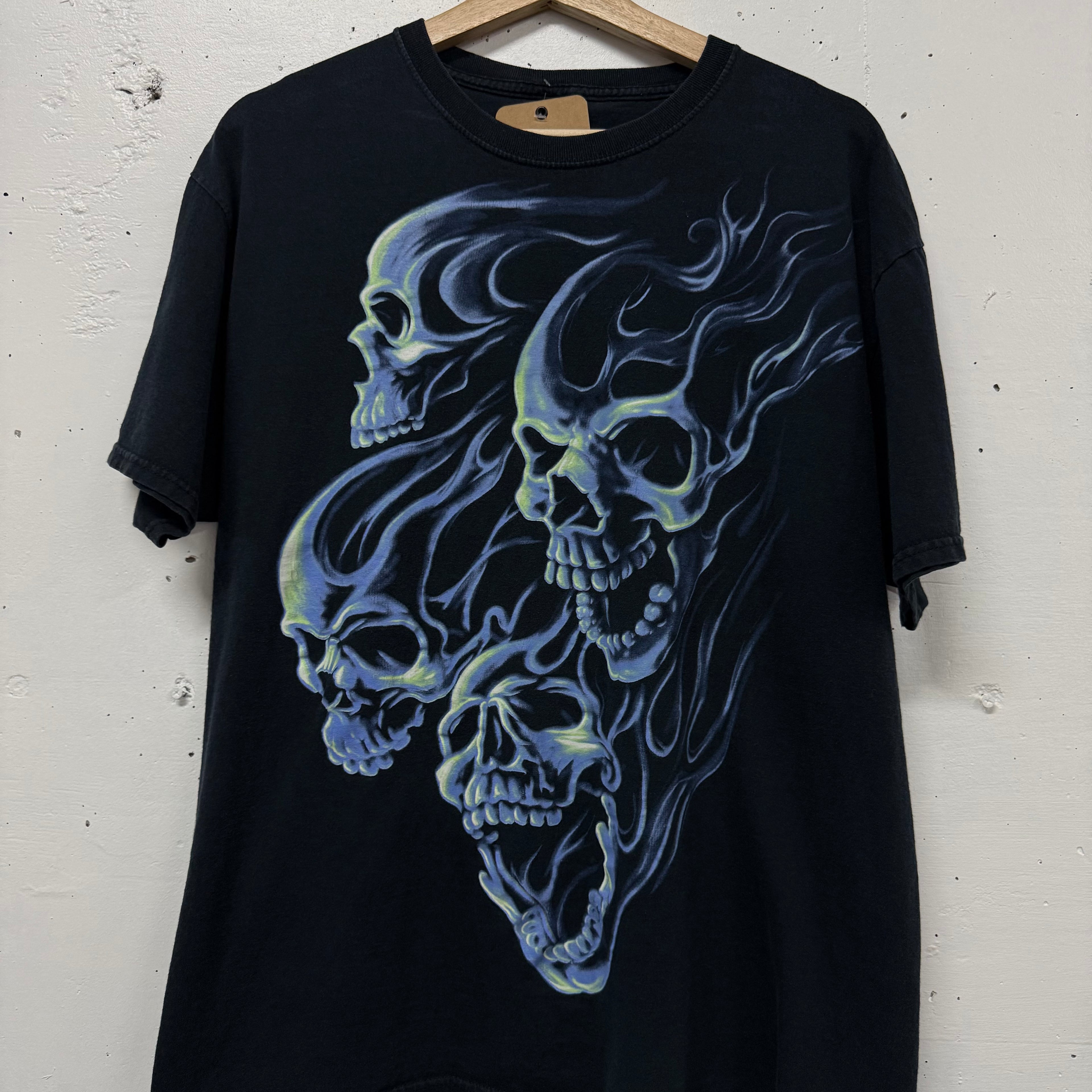 Polera Vintage Skull
