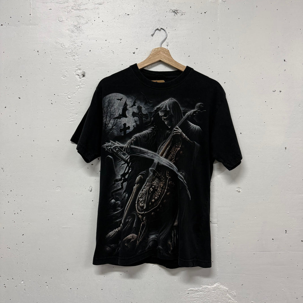 Polera Vintage Calaveras