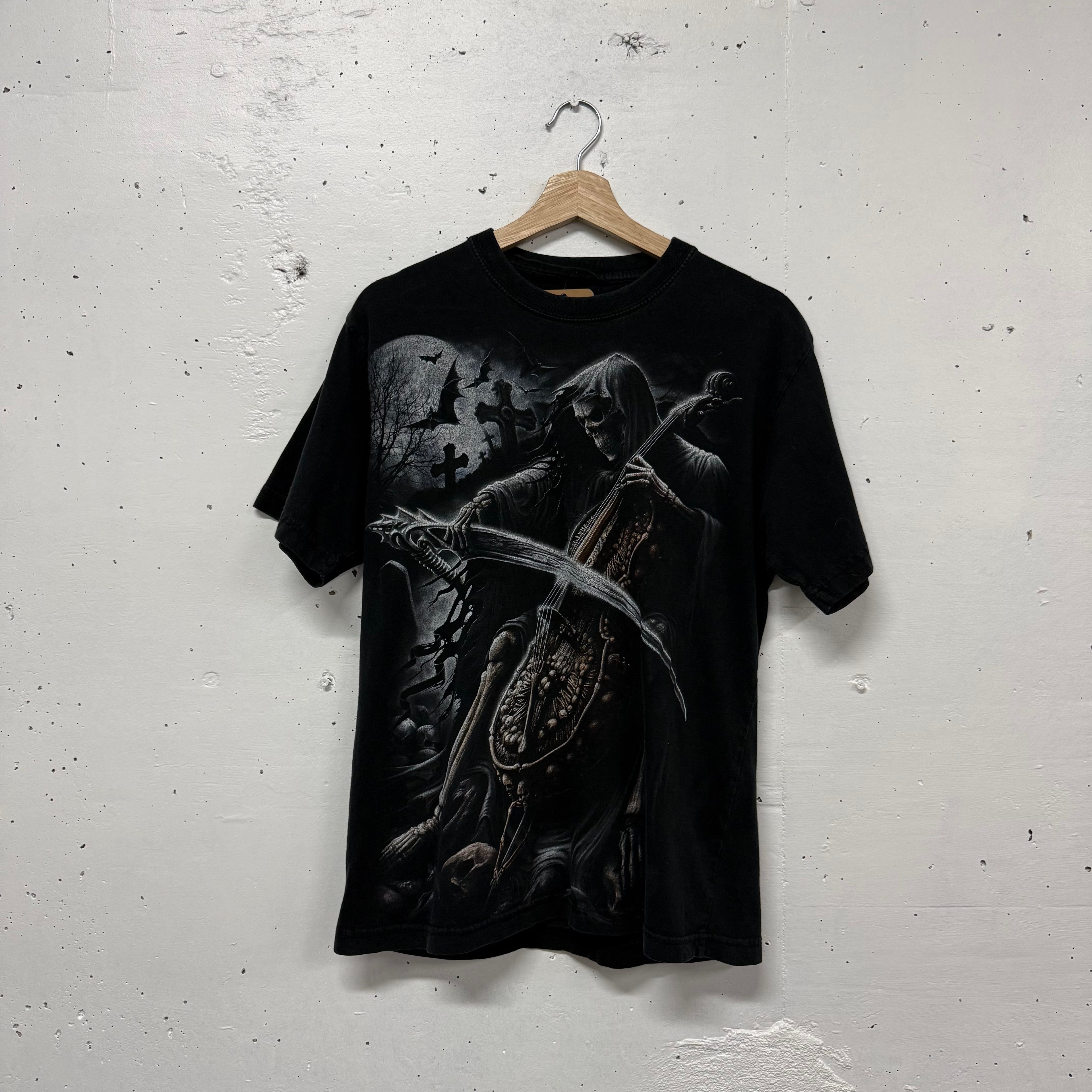 Polera Vintage Calaveras