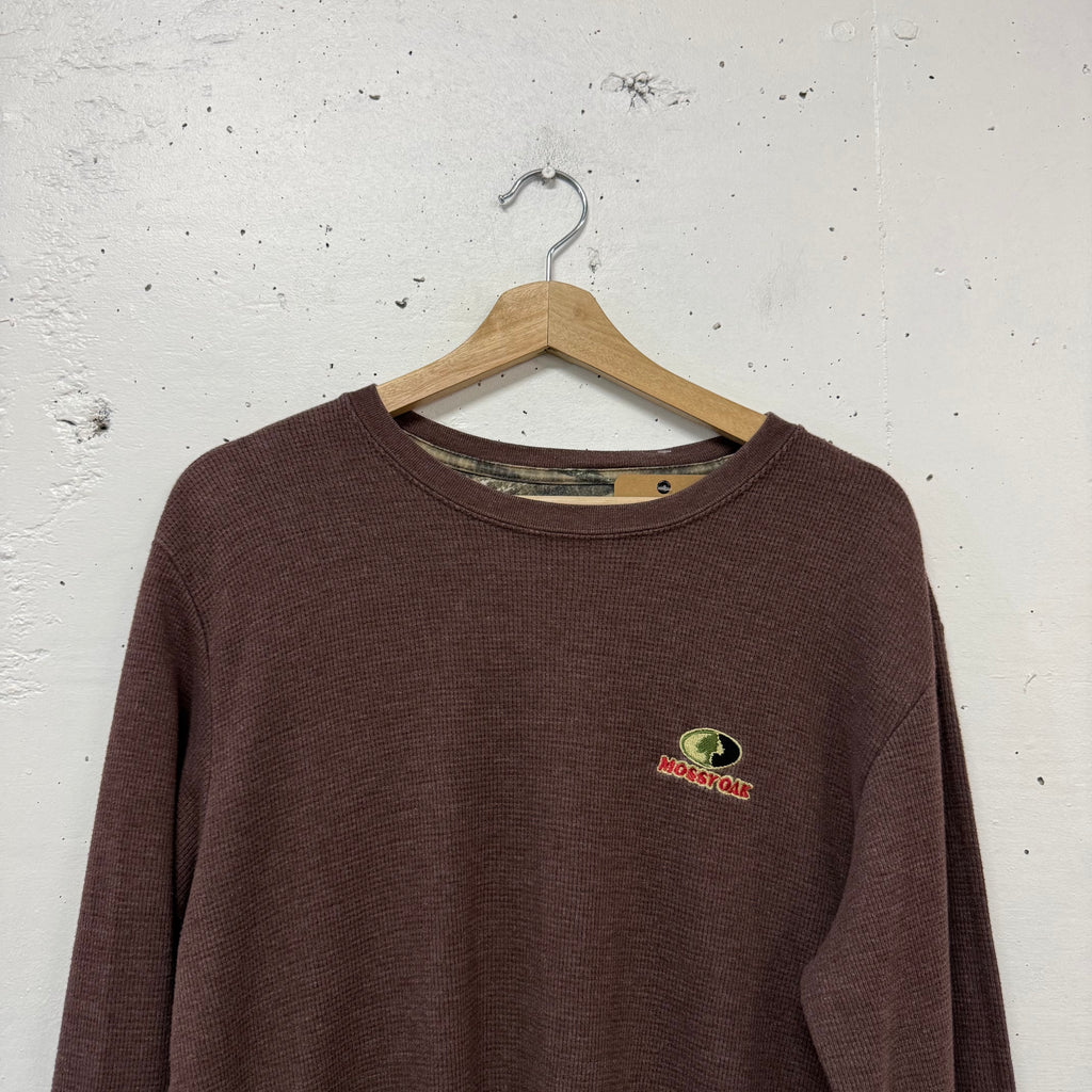 Polera Manga Larga Thermal Mossyoak