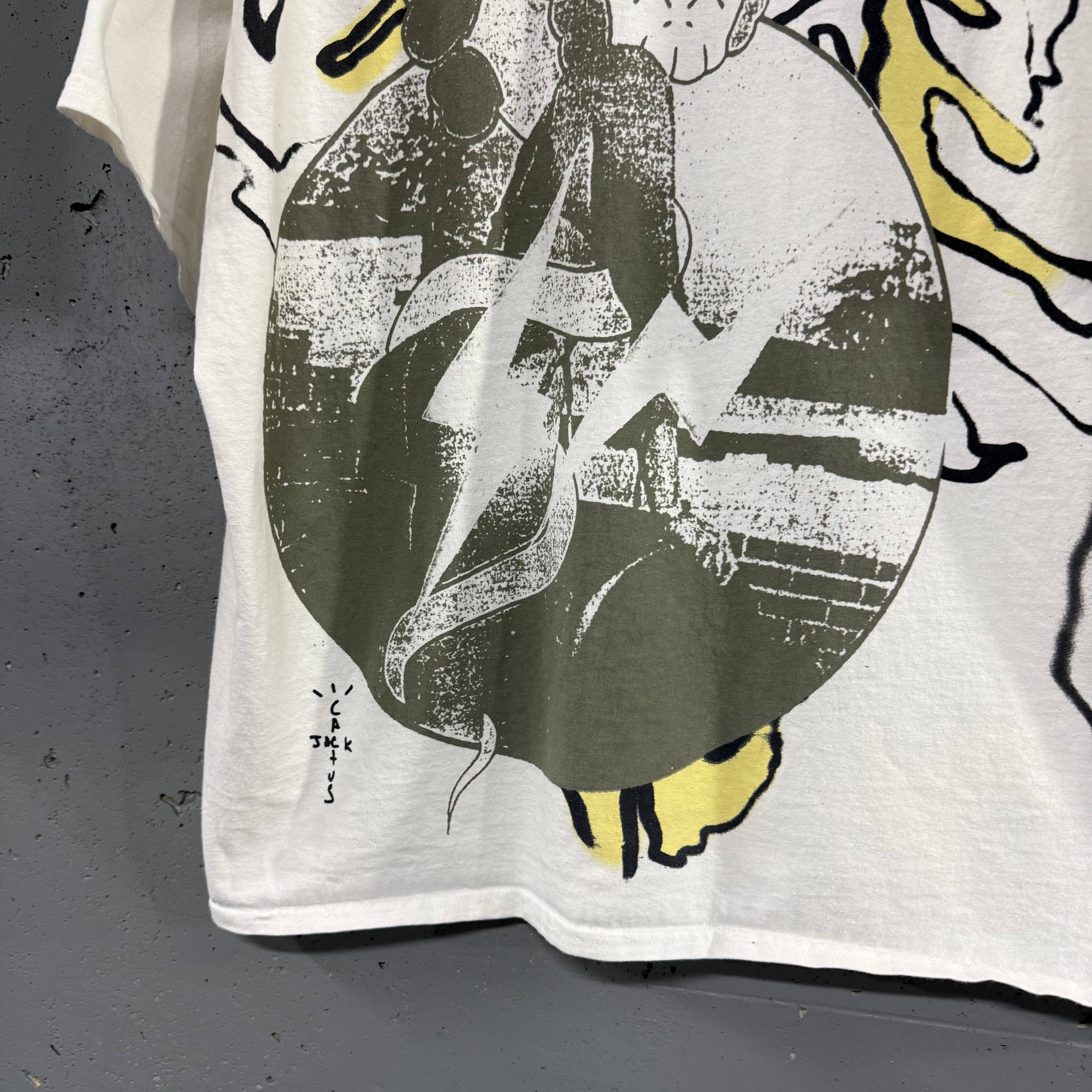 Polera Travis Scott Cactus Jack x Kaws x Fragment Design