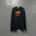Poleron Vintage Nike Central Swoosh Maryland