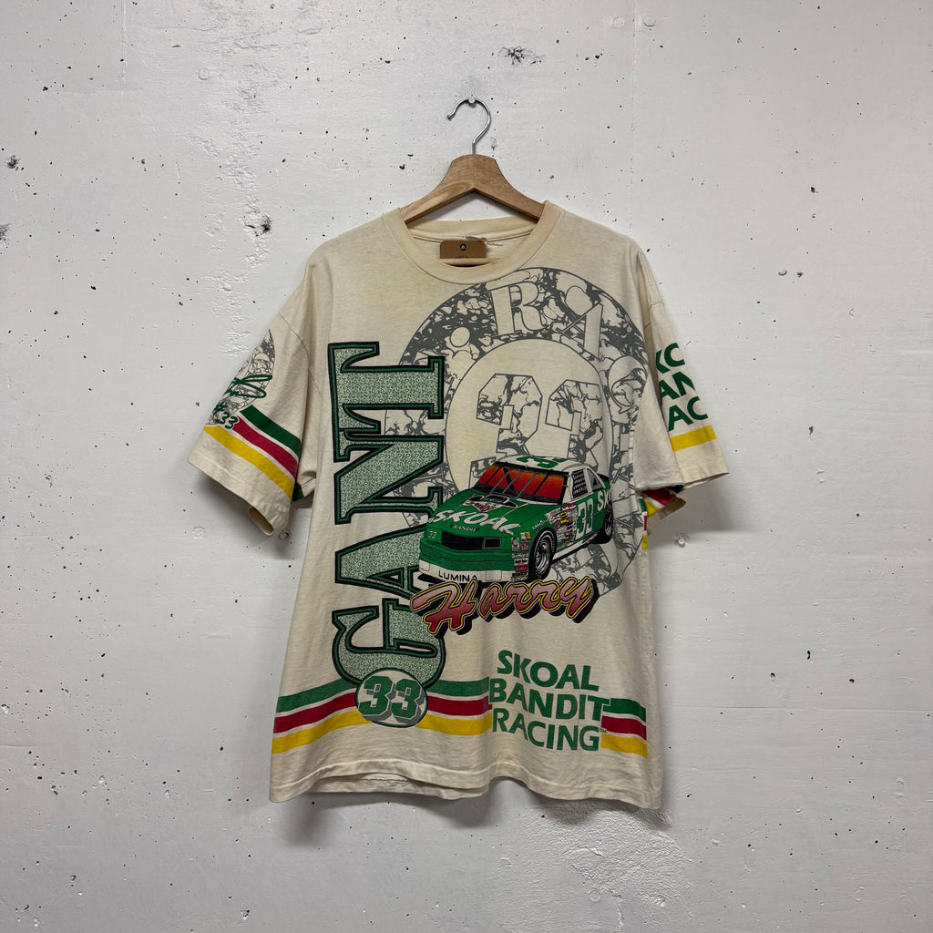 Polera Vintage Nascar AOP