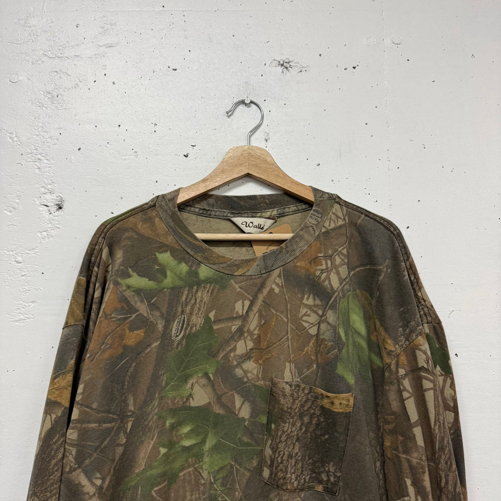 Polera Manga Larga Realtree