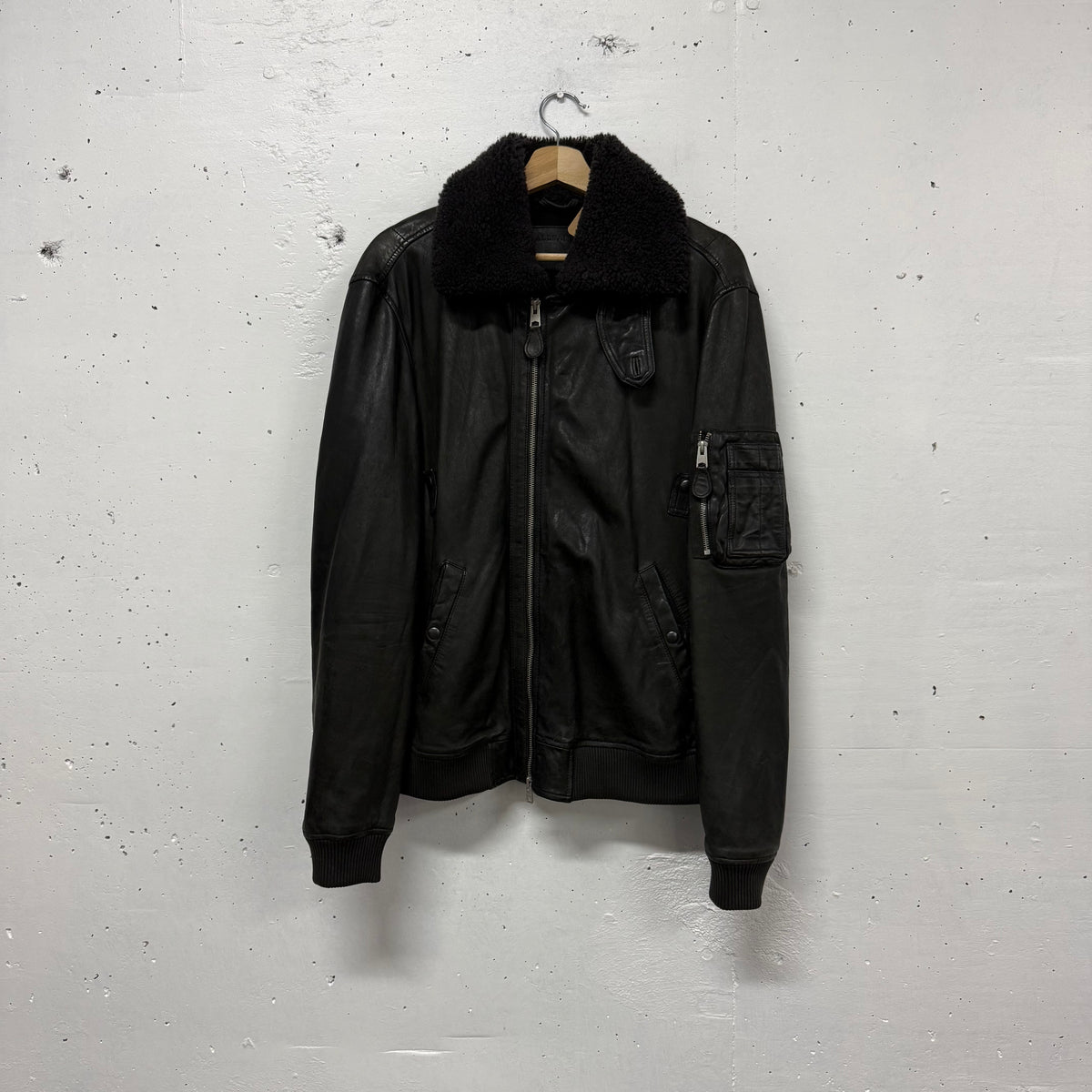 Chaqueta De Cuero All Saints