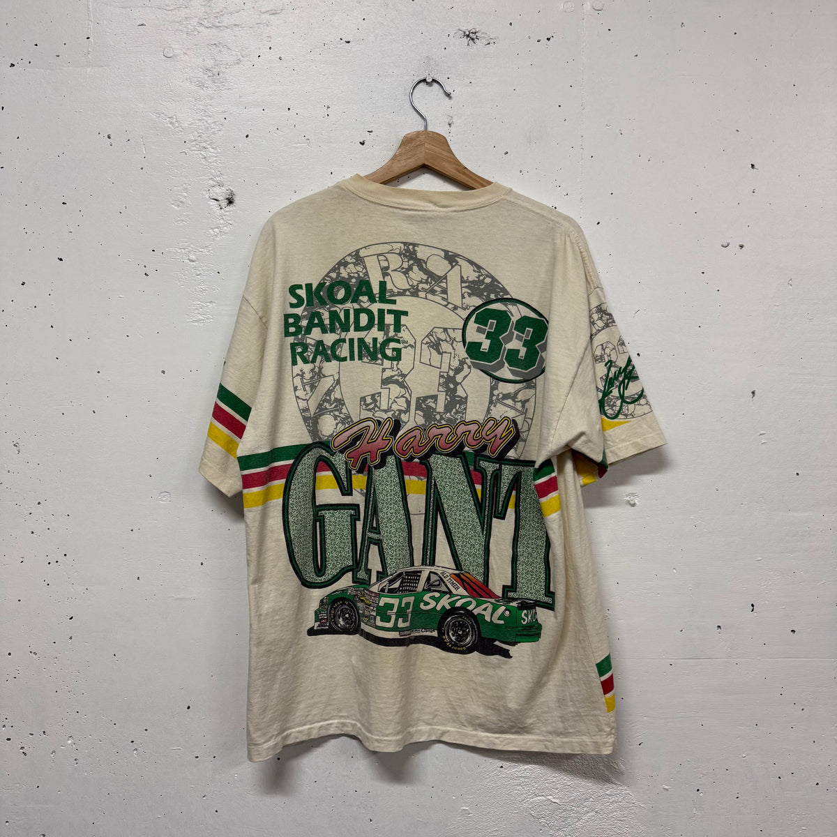 Polera Vintage Nascar AOP