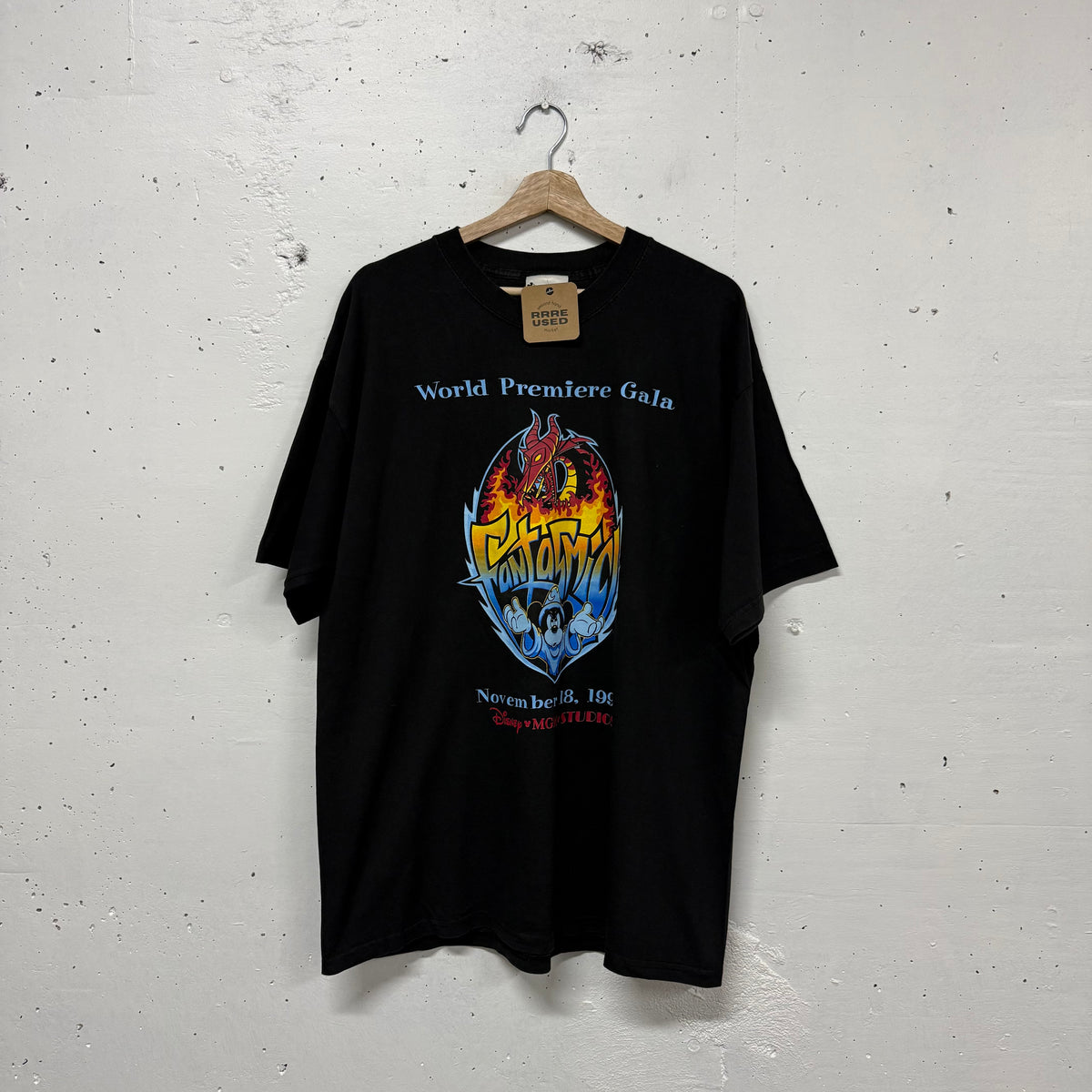 Polera Vintage Disney Fantasmic World Premiere Gala 1998