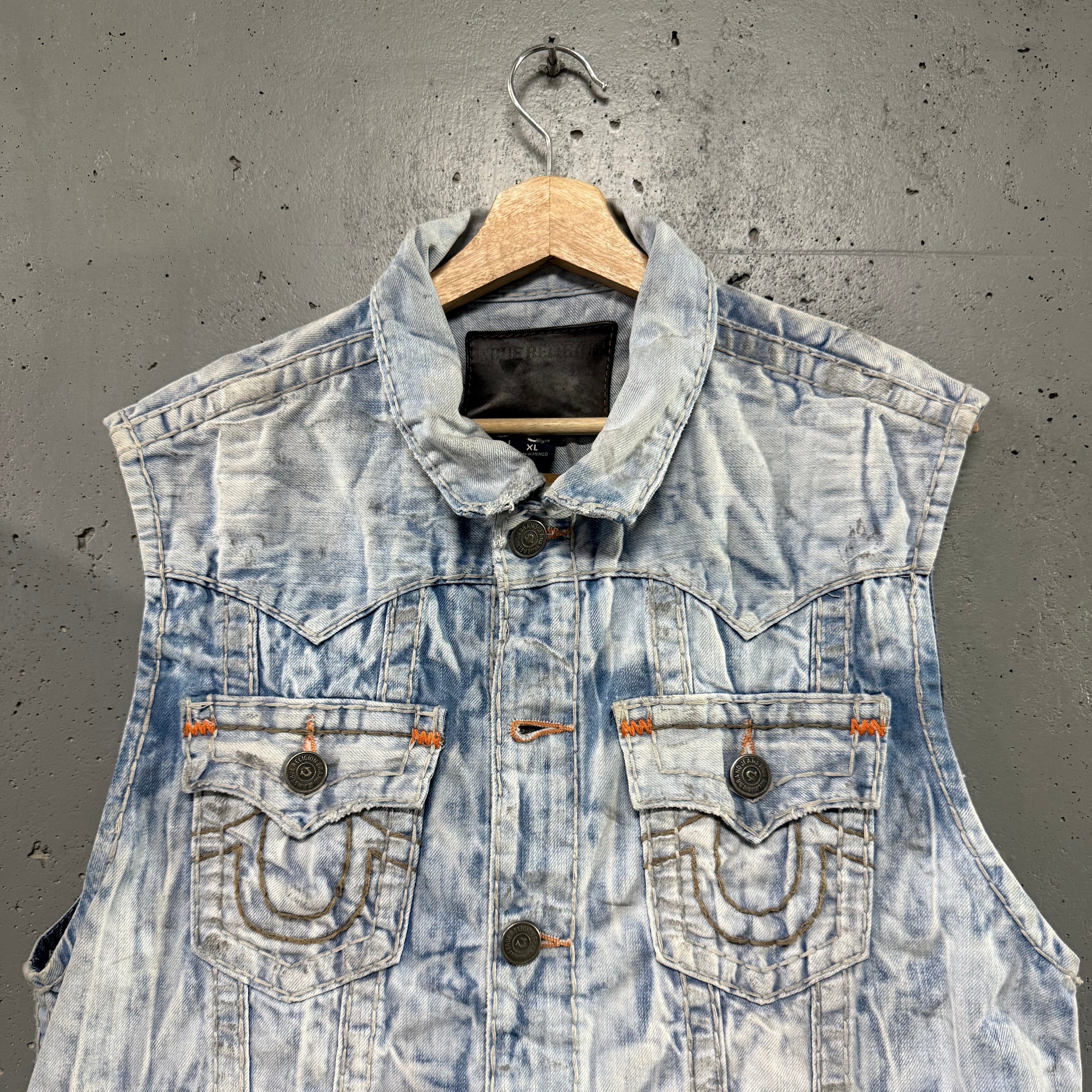 Sin Mangas True Religión Denim